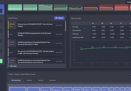 Fixed income data and credit analytics