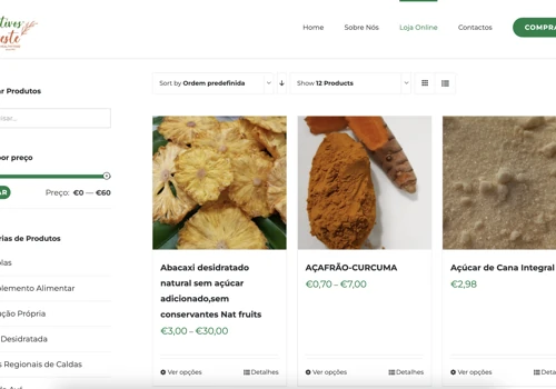 E-Commerce - Aperitivos do Oeste