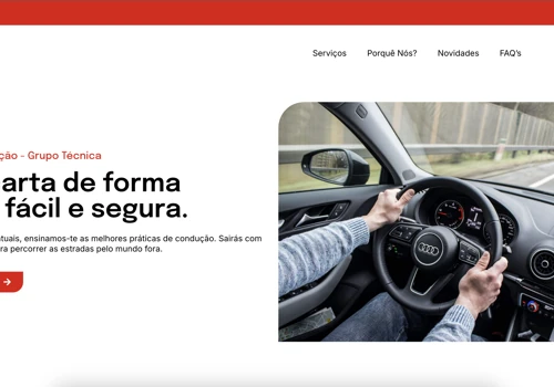 Website Institucional - Grupo Técnica