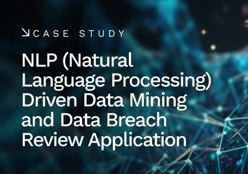 NLP Driven Data Breach Application