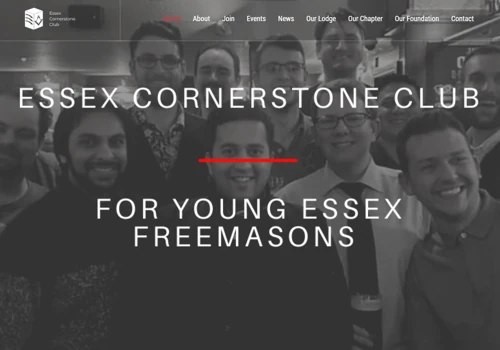 Website Development for Freemason Organization