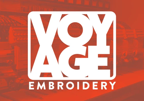 Voyage Embroidery Brand Design