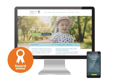 Professional Services Website – The Wisconsin Chapter of the American Academy of Pediatrics