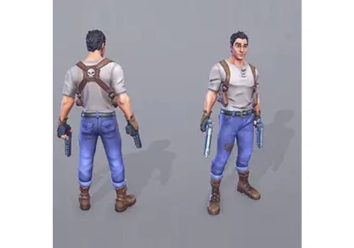 3D Animation Model - Game Character