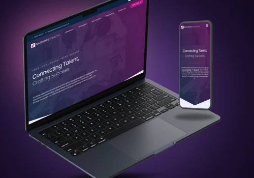 Recruitment Website for Platinum Resourcing