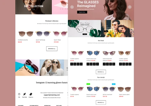 Manning - Custom Ecommerce development
