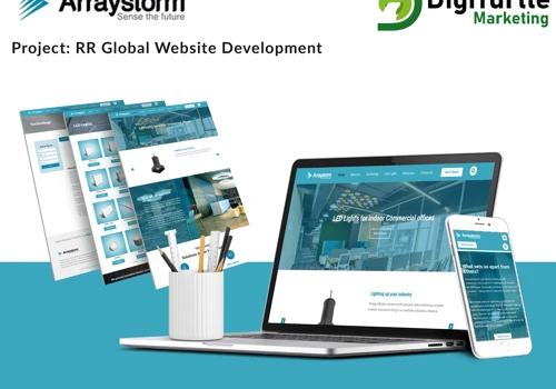 RR Global Lighting Brand Website Development