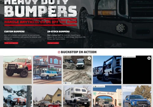 Buckstopinc.com – Miva Ecommerce Design