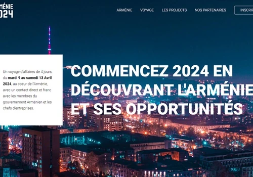 Armenia 2024 website development