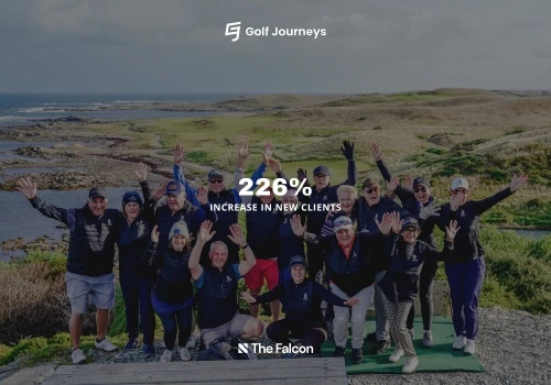 Golf Journeys: Custom Company Website