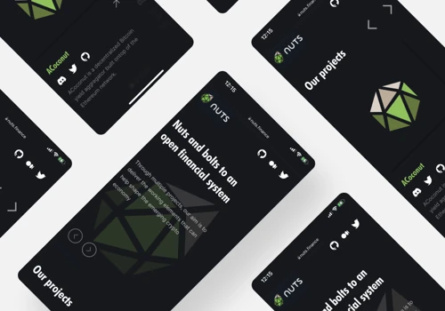 Develop a mini-site for Finance company