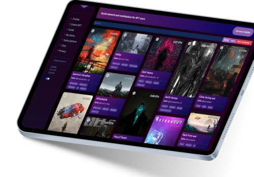 The NFT marketplace