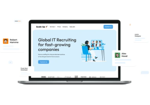 Web Design and Development for Recruiting Agency