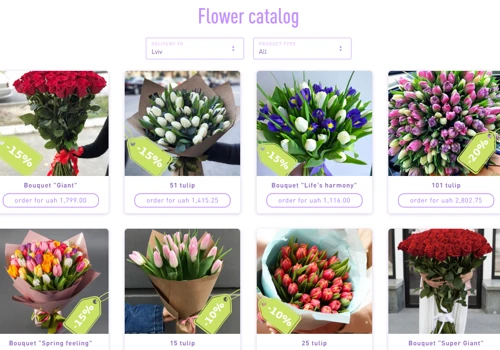 Flario - flower marketplace