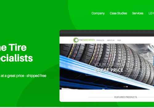 Ecommerce Development for The Tire Specialists