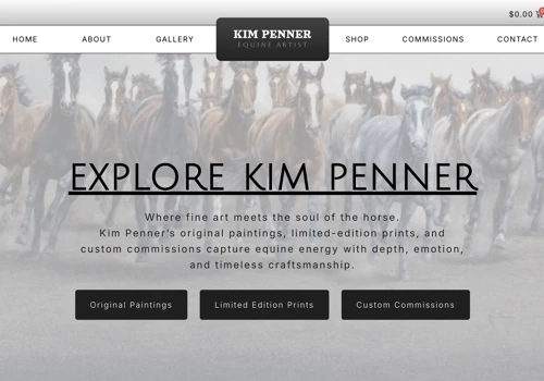 Kim Penner – Equine Art