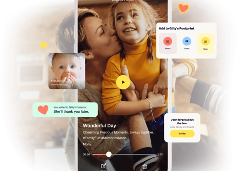 Footprint - Safe Memory Storage for Families