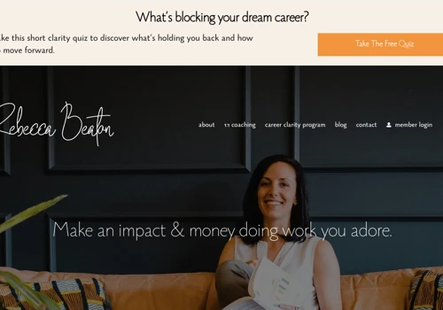 Rebecca Beaton | Brand & Website Design