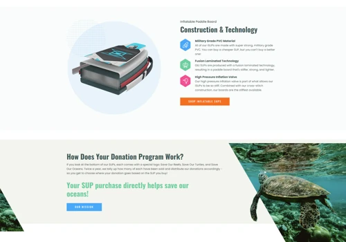 E-commerce website design and development