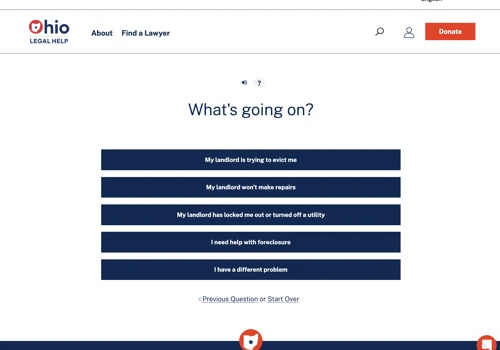 Helping Low Income Ohioans on OhioLegalHelp.org