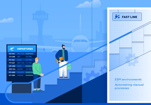 Automating manual processes to ITSM/ESM environments