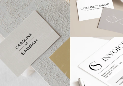 Caroline M Sabbah - Brand Identity Design