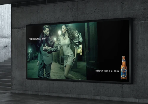 Advertising campaign for Tiger beer