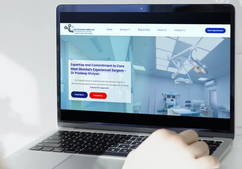 Website design, Local SEO for Laparoscopic Surgeon
