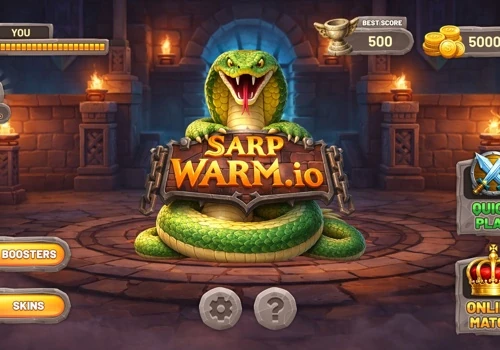 Sarp Warm.io Unity Multiplayer Game