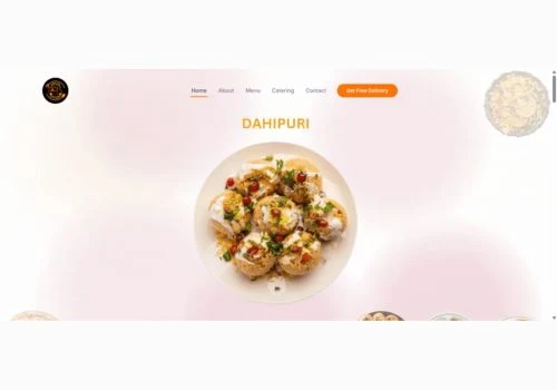 Modern Shopify Website for Street Food Brand