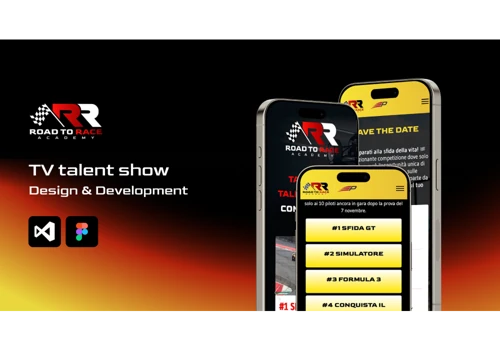 Road to Race Academy — TV Talent Show Website
