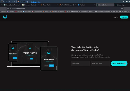 Liteweb Engine (a no code website builder)