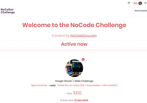 NoCode Challenge