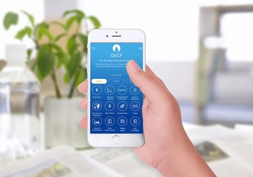 GECF mobile application