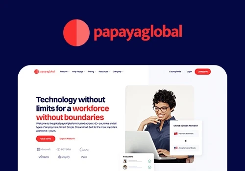 Papaya Global's corporate website