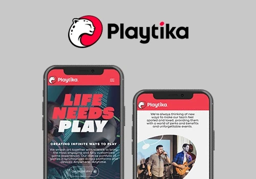 Playtika's corporate website