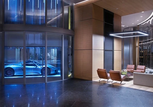 Porsche Design Tower Lobby