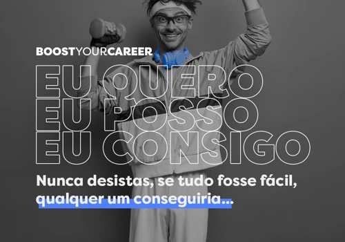 Eu quero. Eu posso. Eu consigo.