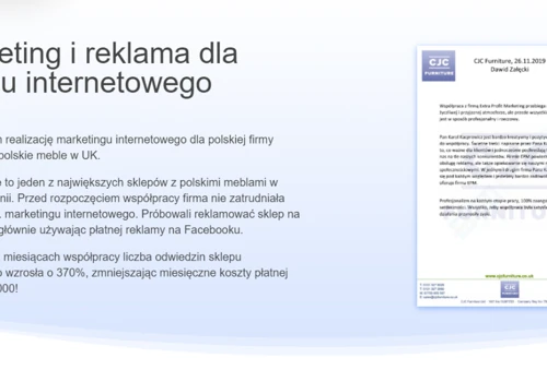 Marketing i reklama dla sklepu internetowego