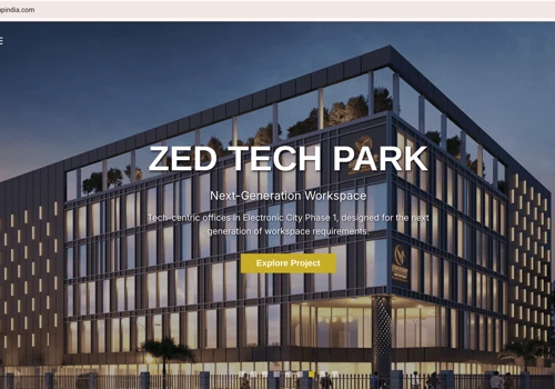 Webchily- Created corporate websites for ZED GROUP