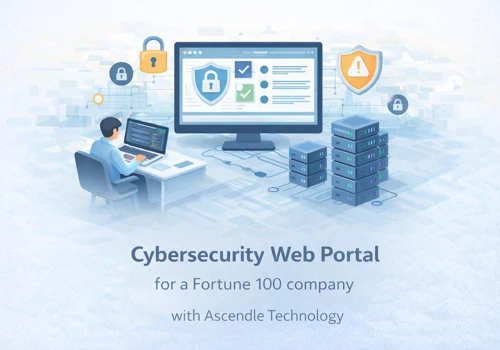 Cybersecurity Web Portal for Fortune 100 Company