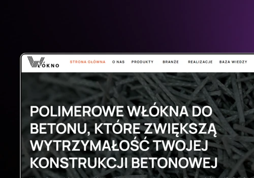 Strona internetowa dla wlokno.pl
