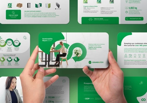 Inspiring Customers With a Sustainability Report