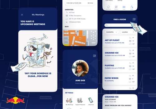 Red Bull Marketing Websites and Applications