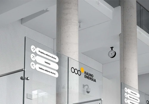 Visual identity. Energy providers Kauno Energija
