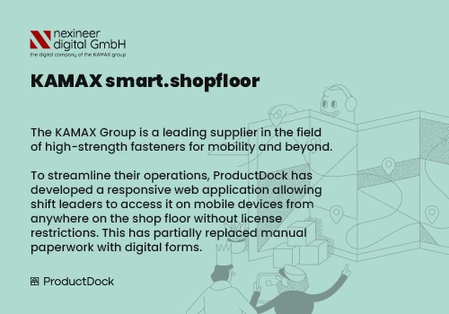 KAMAX smart.shopfloor solution