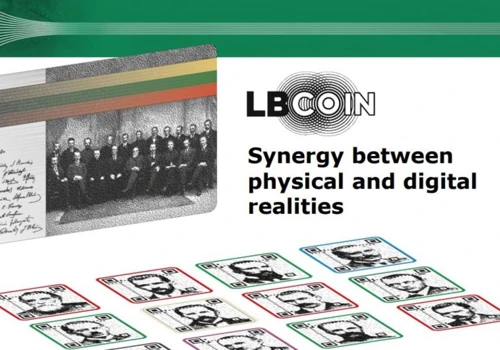 LBCOIN - World's First Digital Collector's Coin