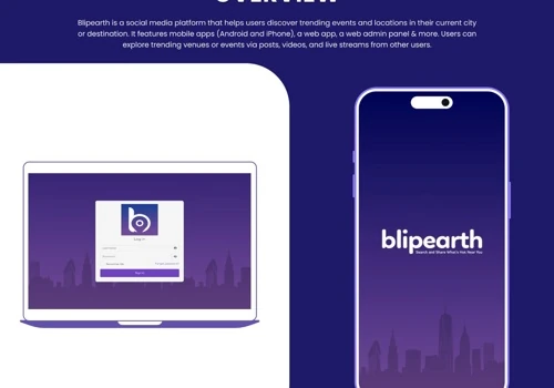 Blipearth: Social Media Platform