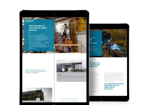 Mobile App for Arctic Sheetmetal