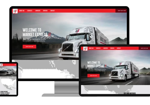 Web Design for Market Express